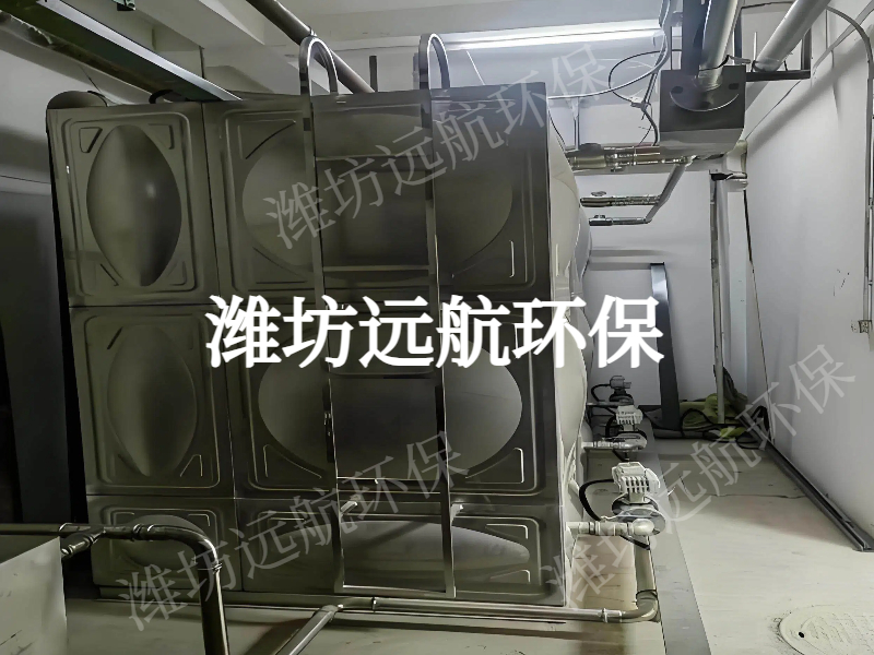 放射性废液衰变池系统